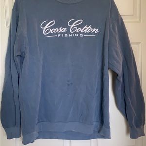 Comort Colors Coosa Cotton Fishing pullover. Worn once. Size XL